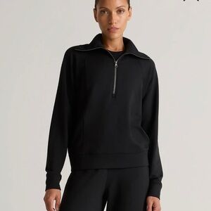 Quince Half Zip and Fleece Short Set